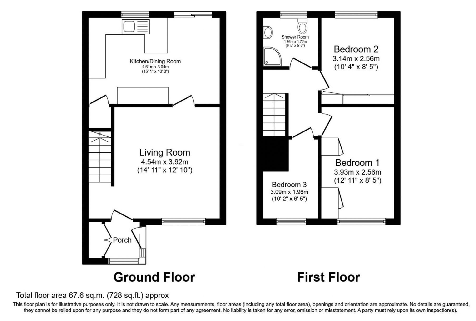 38 Mode Hill Lane, Manchester floorplan