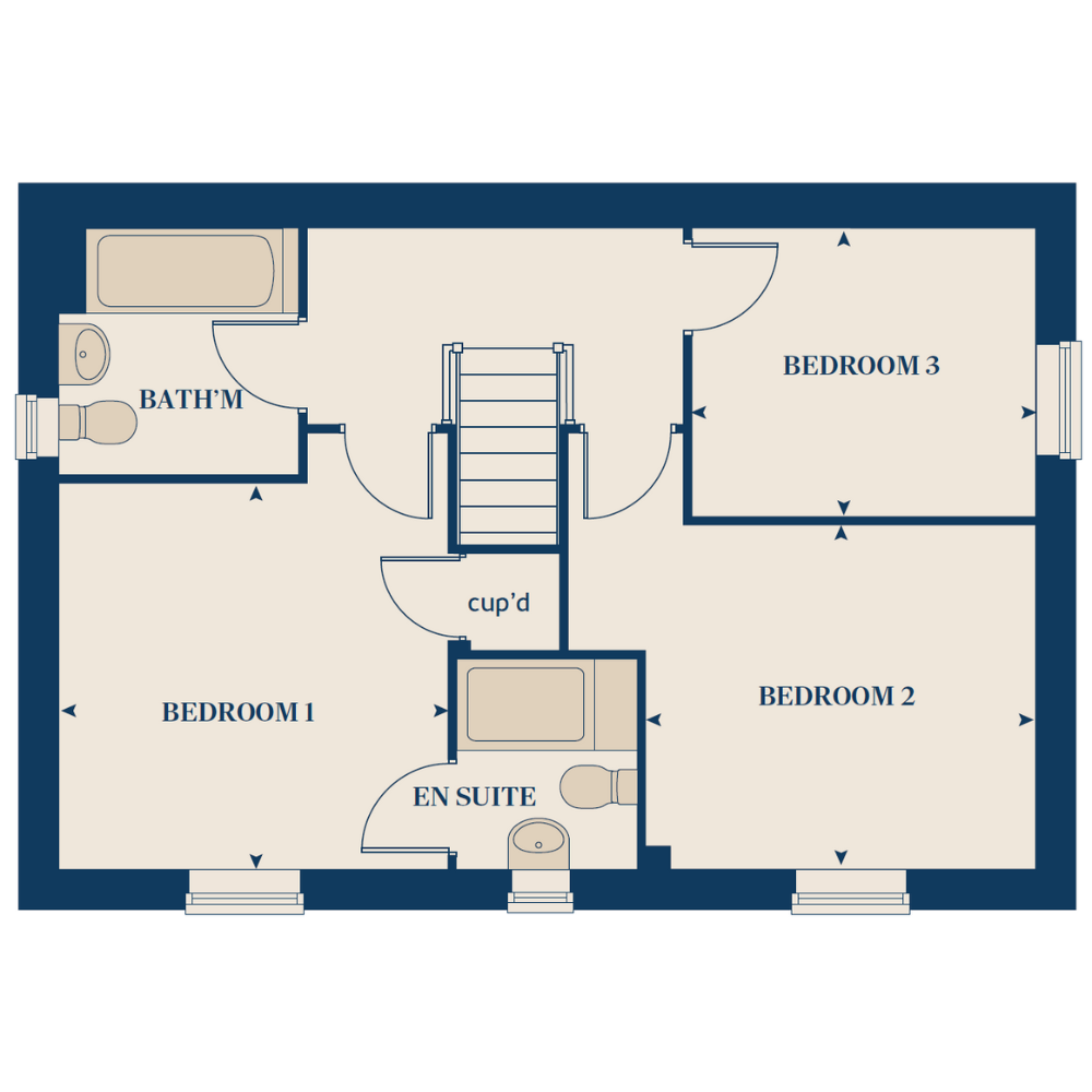 312, Harrington Lane, Exeter floorplan