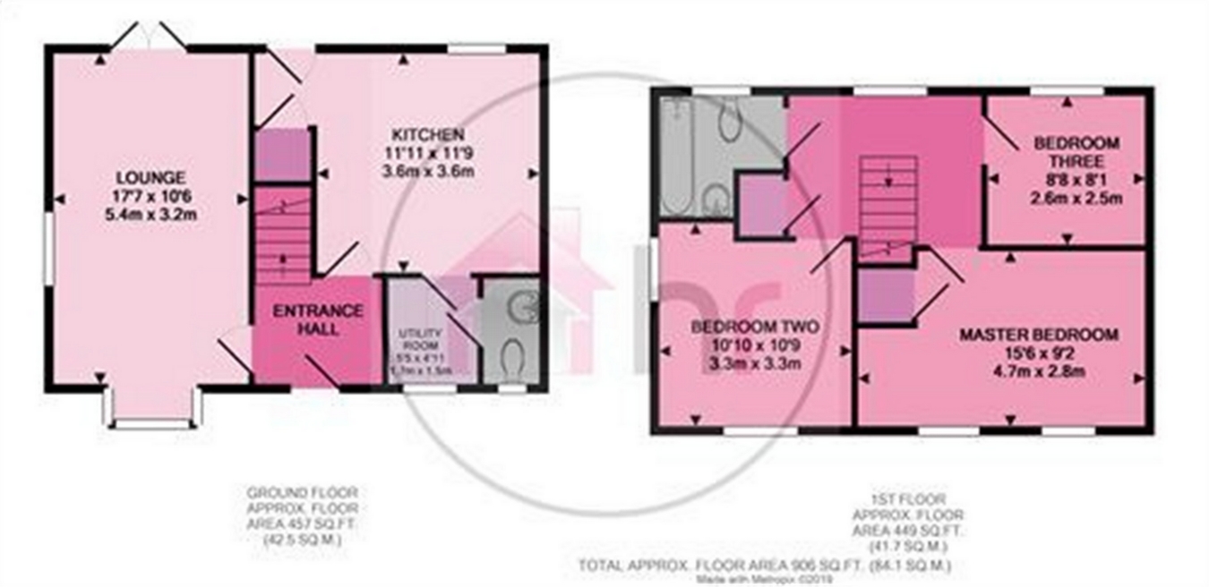 3 Bedrooms End terrace house for sale in Hogsden Leys, Loves Farm, St Neots, Cambridgeshire PE19