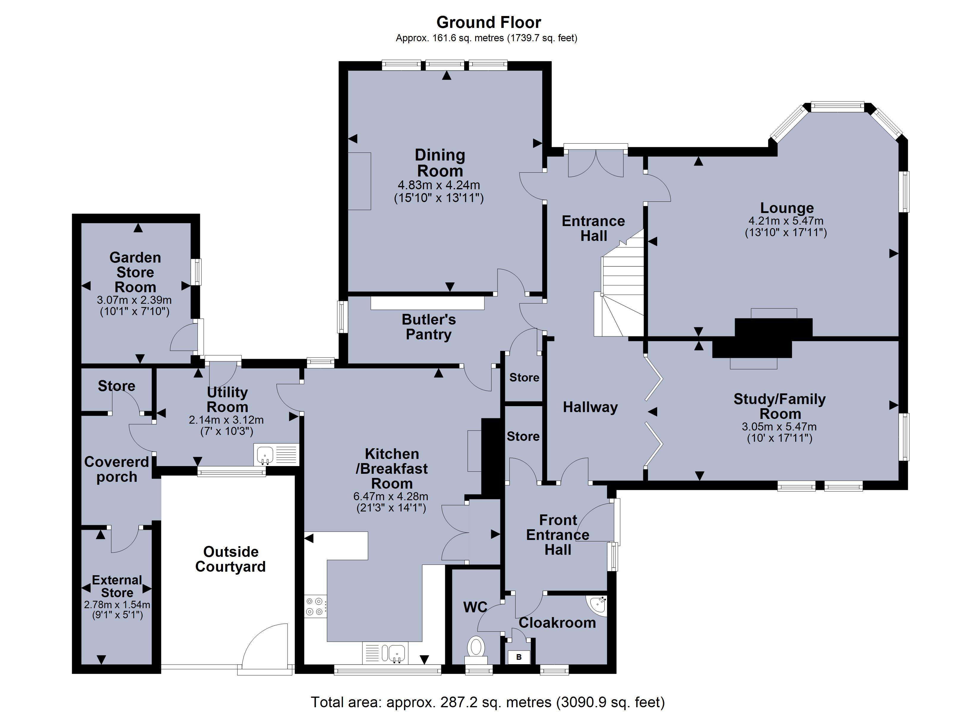 5 Bedrooms Detached house for sale in Hough Green, Chester CH4