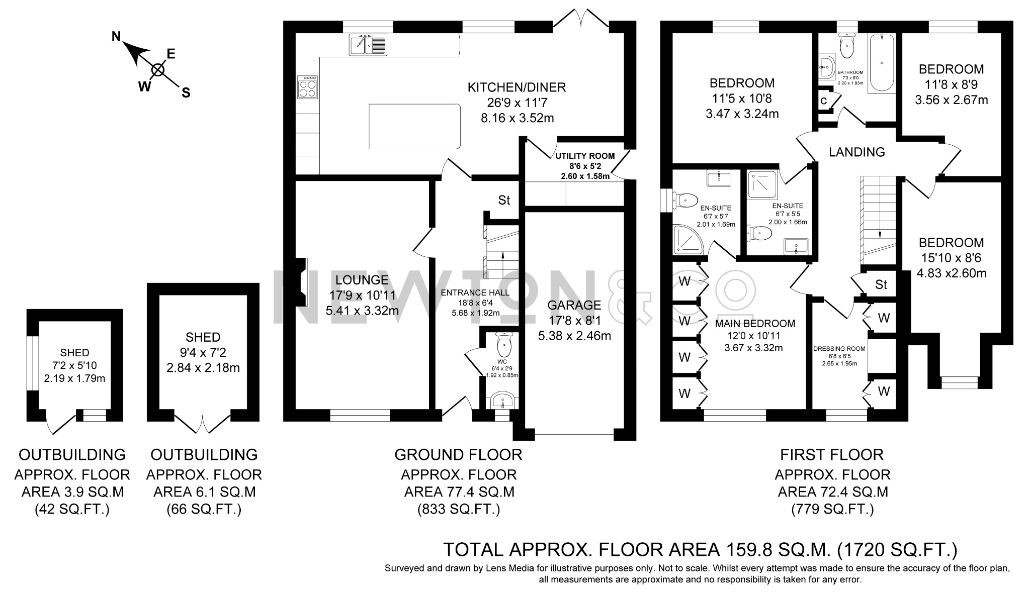 2 Clarendon Gardens, Bromley Cross, Lancashire floorplan
