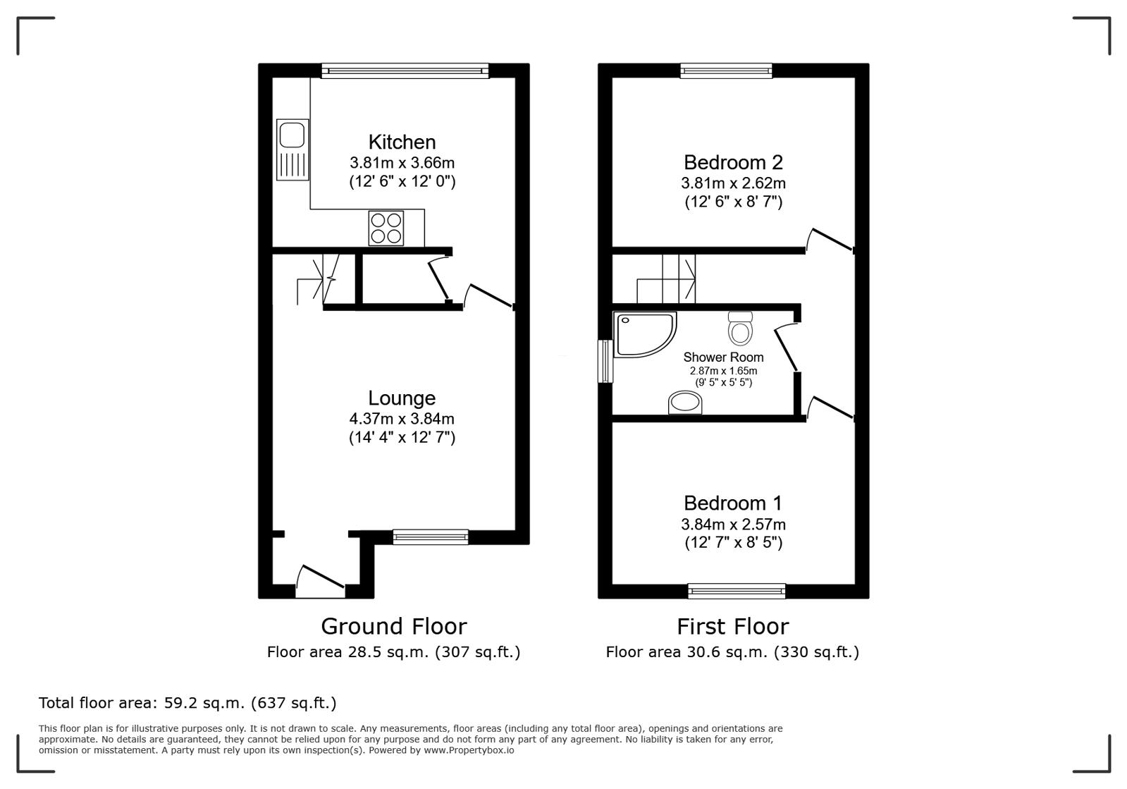 39, Laureate Close, Cardiff floorplan
