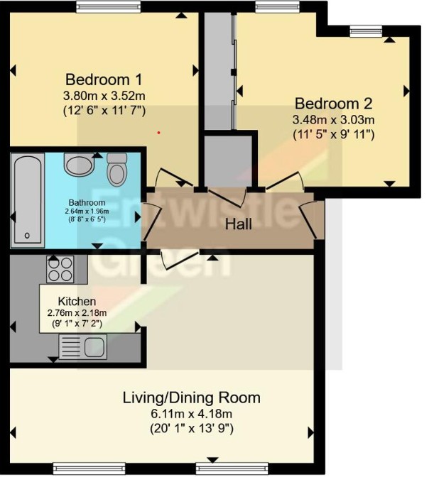 46, Addenbrook Drive, Liverpool floorplan