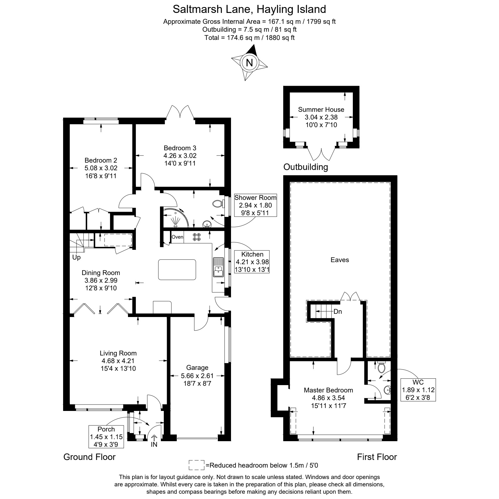 24, Saltmarsh Lane, Hayling Island floorplan