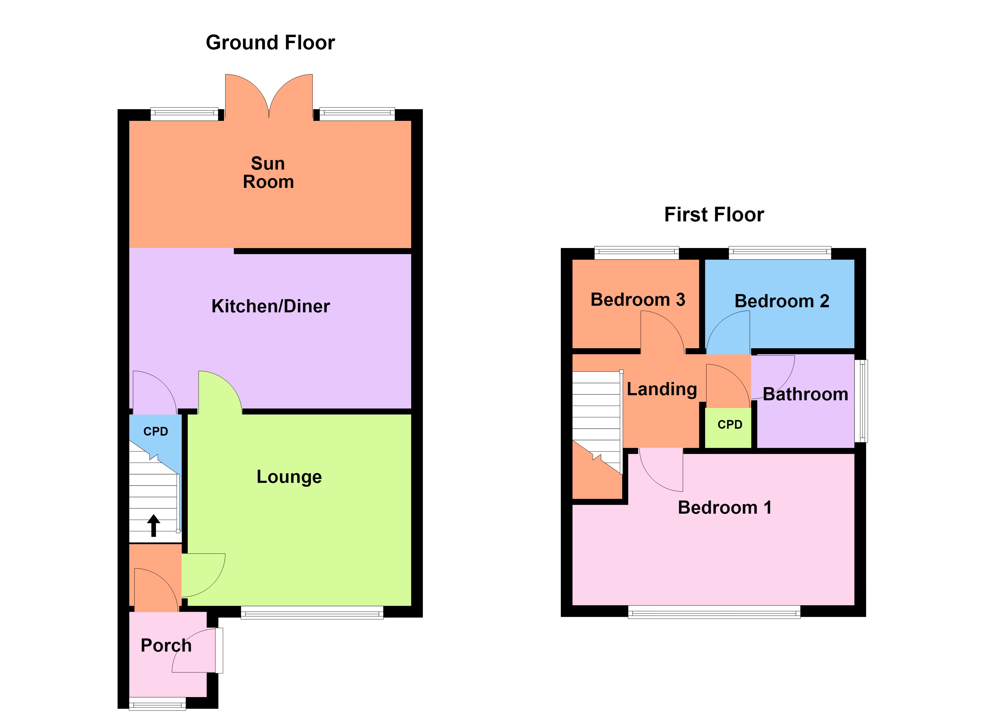 7, Pembroke Rise, Doncaster floorplan