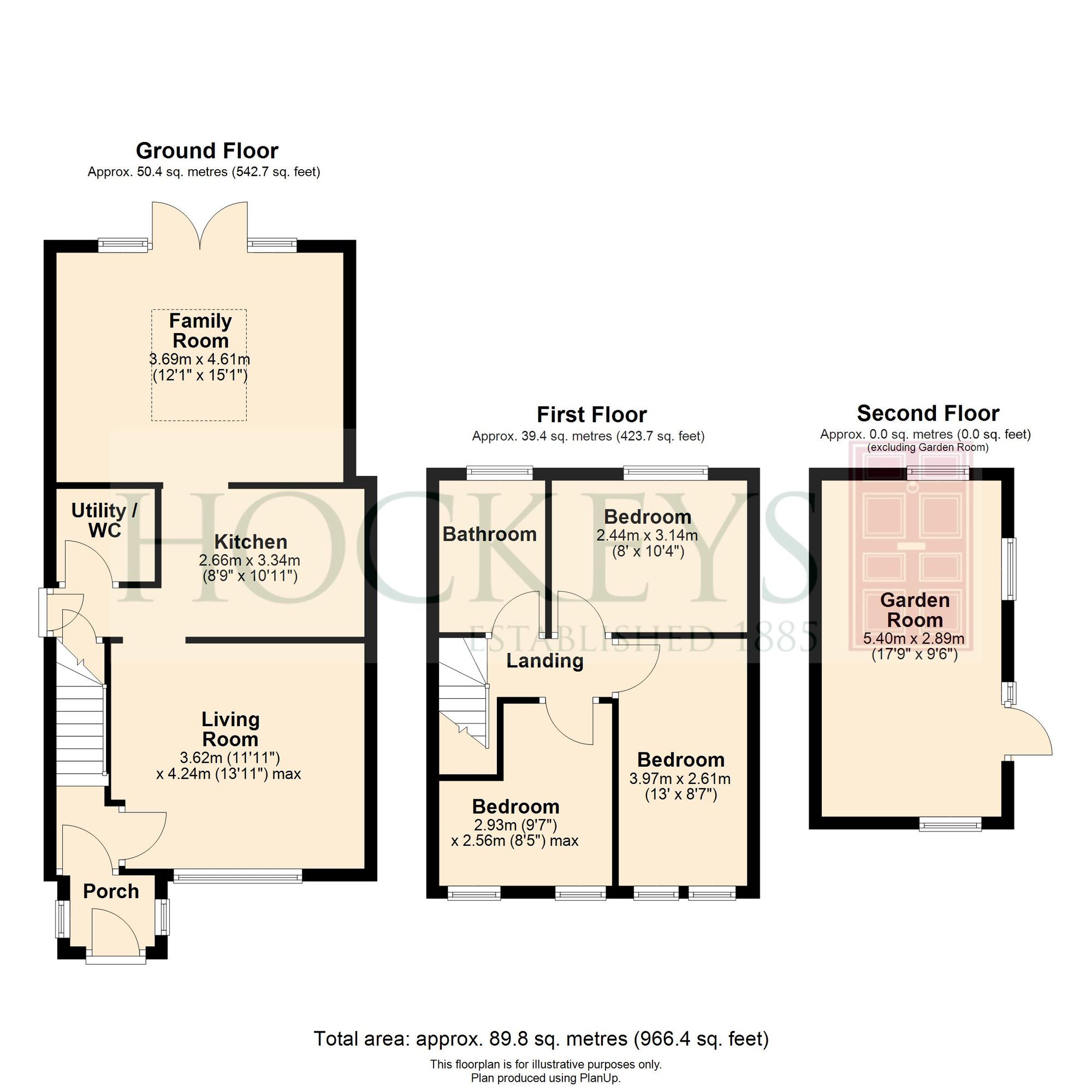 99 High Street, Cambridge floorplan