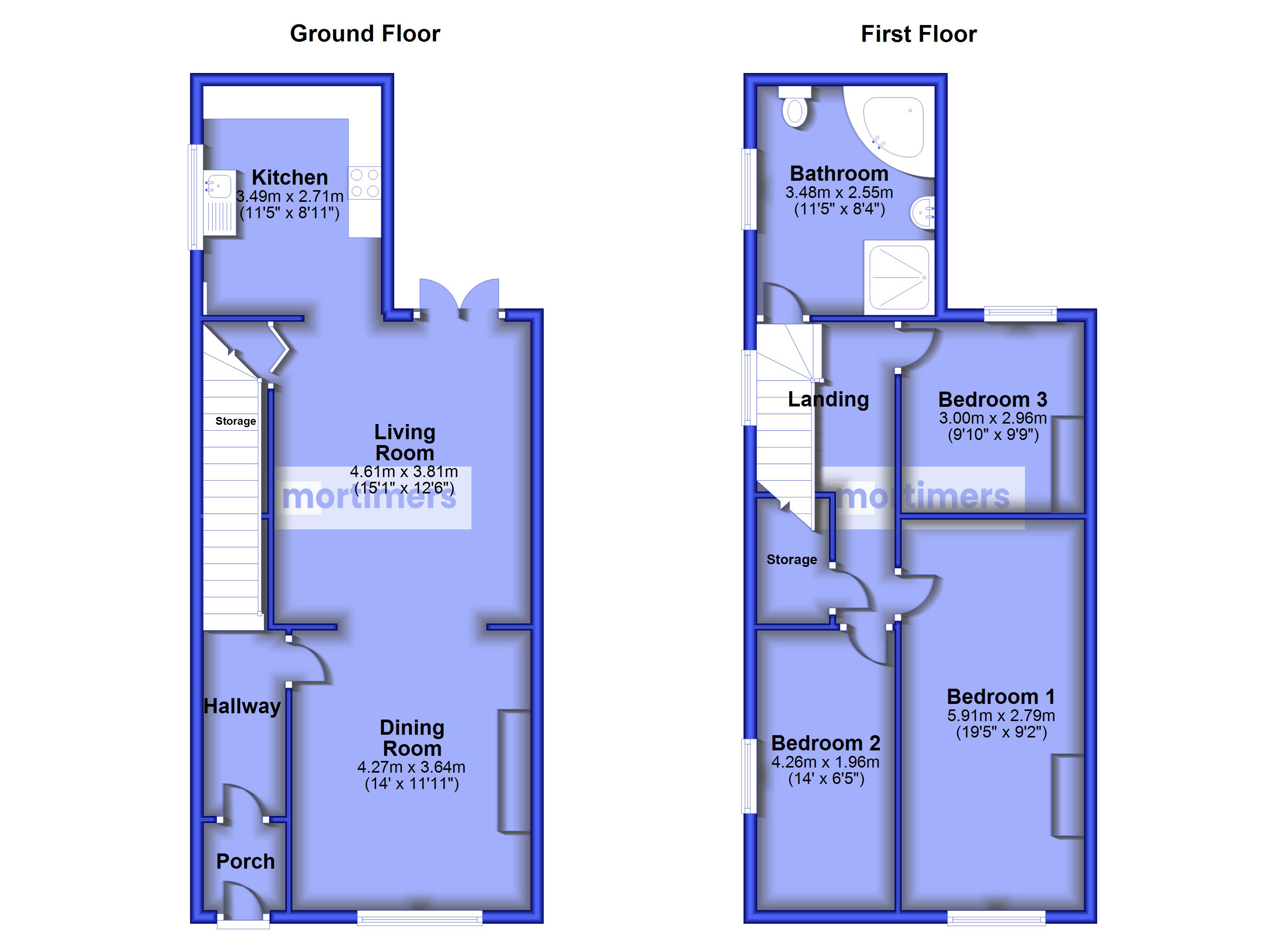 81, Bold Street, Lancashire floorplan