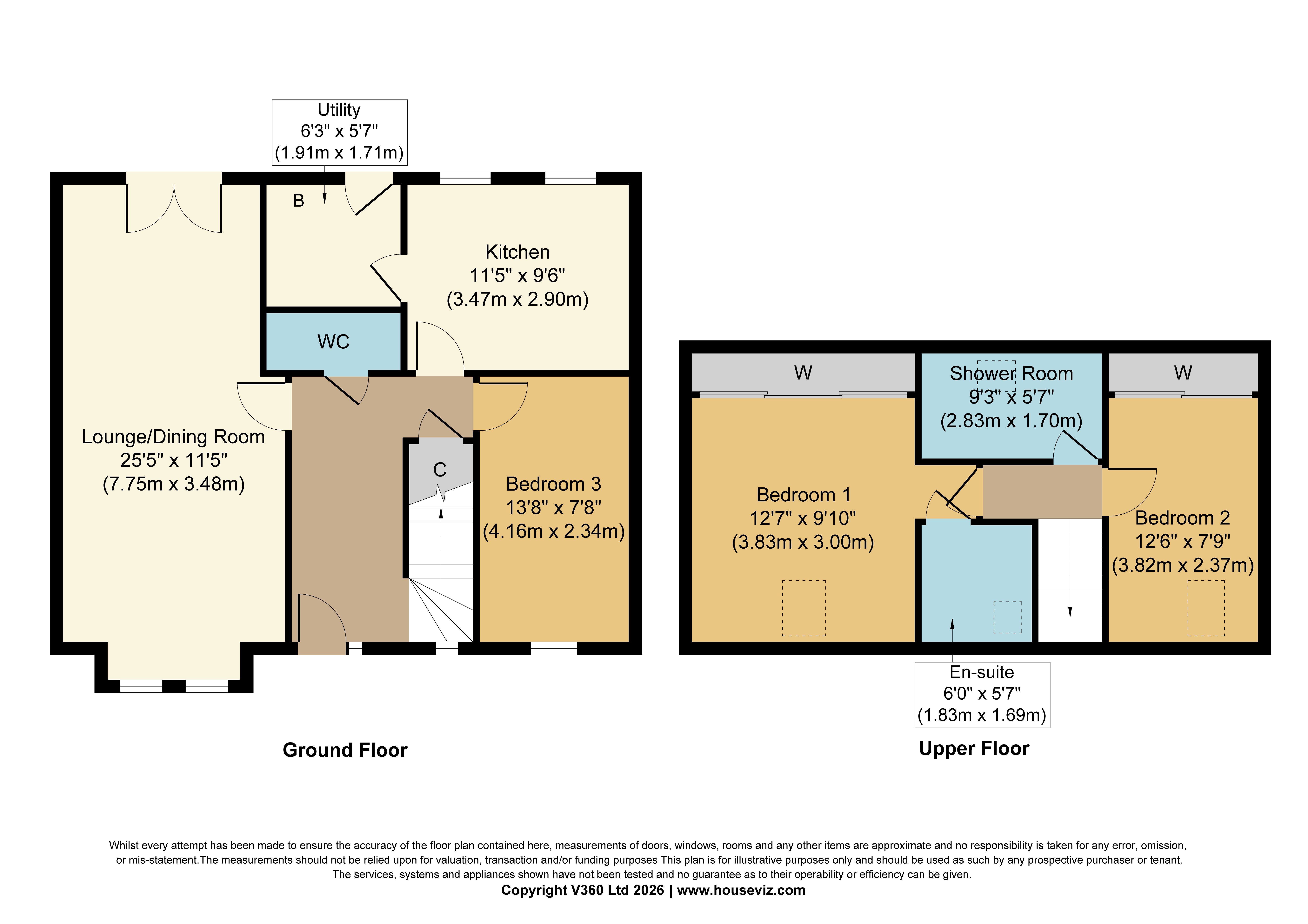 13, Mill Road, Bathgate floorplan
