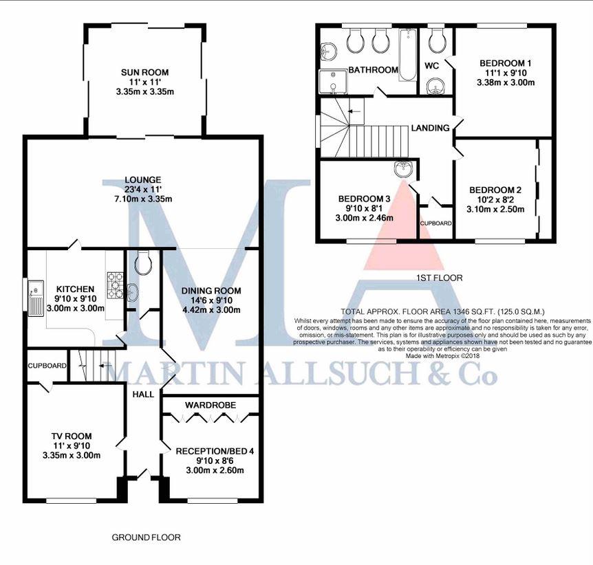 4 Bedrooms Detached house for sale in Alexandra Road, Well End, Borehamwood WD6