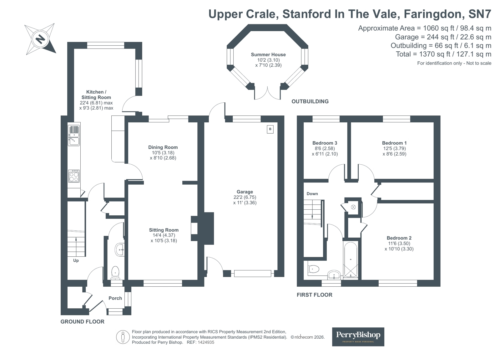 2, Upper Crale, Faringdon floorplan