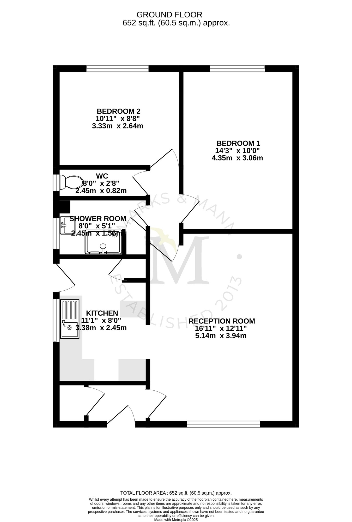 12, Purcell Road, Stowmarket floorplan