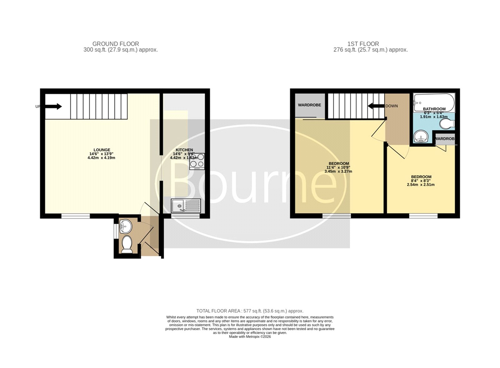 2, Woodger Close, Guildford floorplan