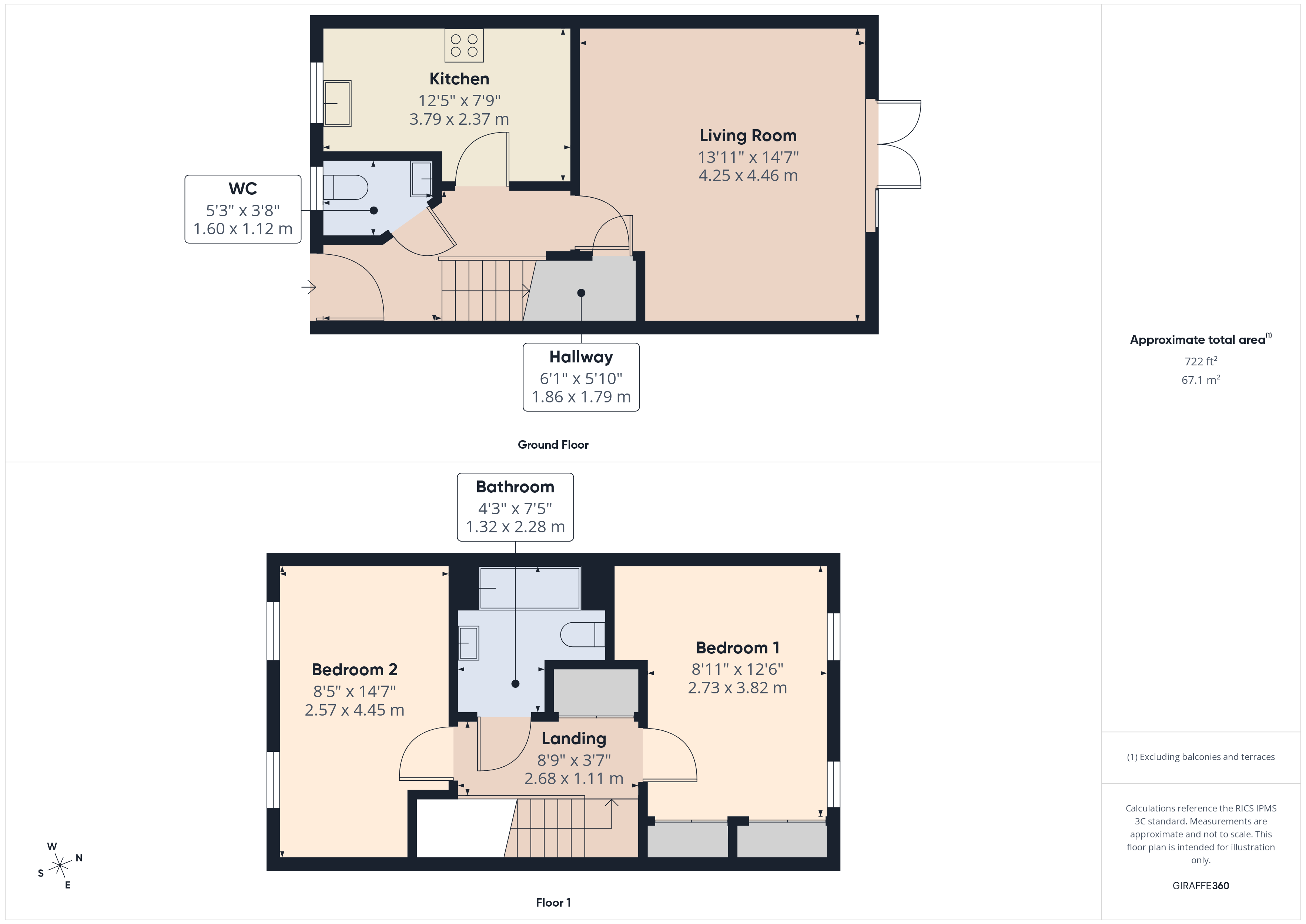 Hartley Avenue, Peterborough floorplan