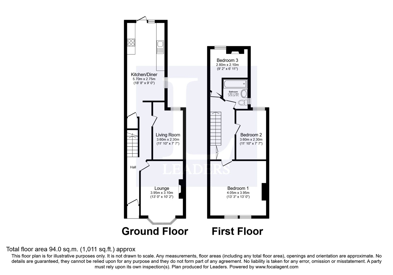 11, Folkestone Road, Hampshire floorplan