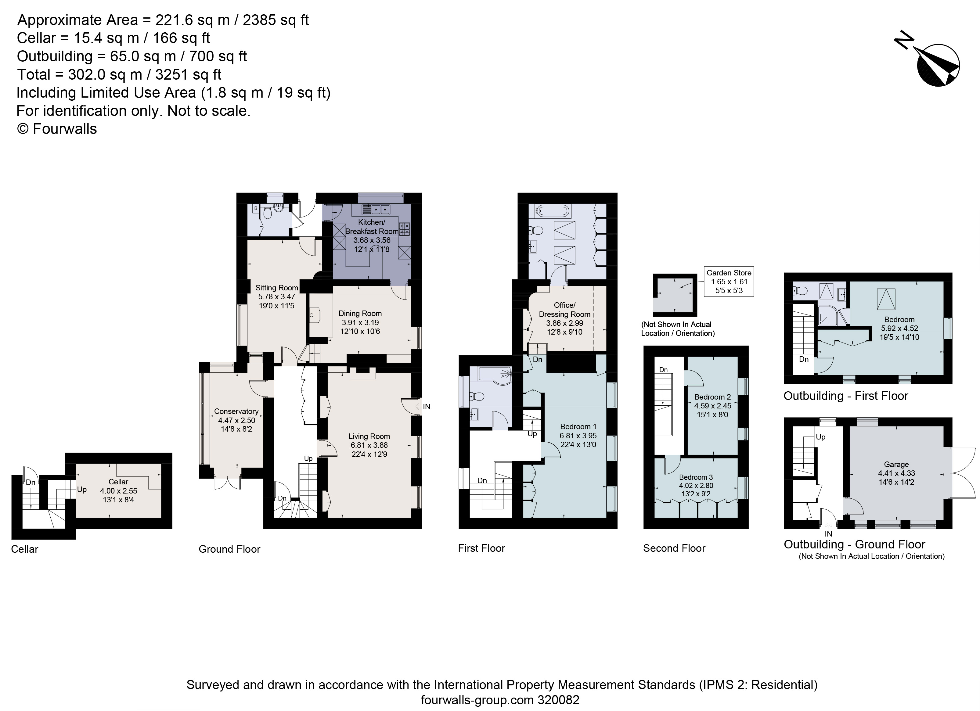 West End House,, West End, Nr Cirencester floorplan