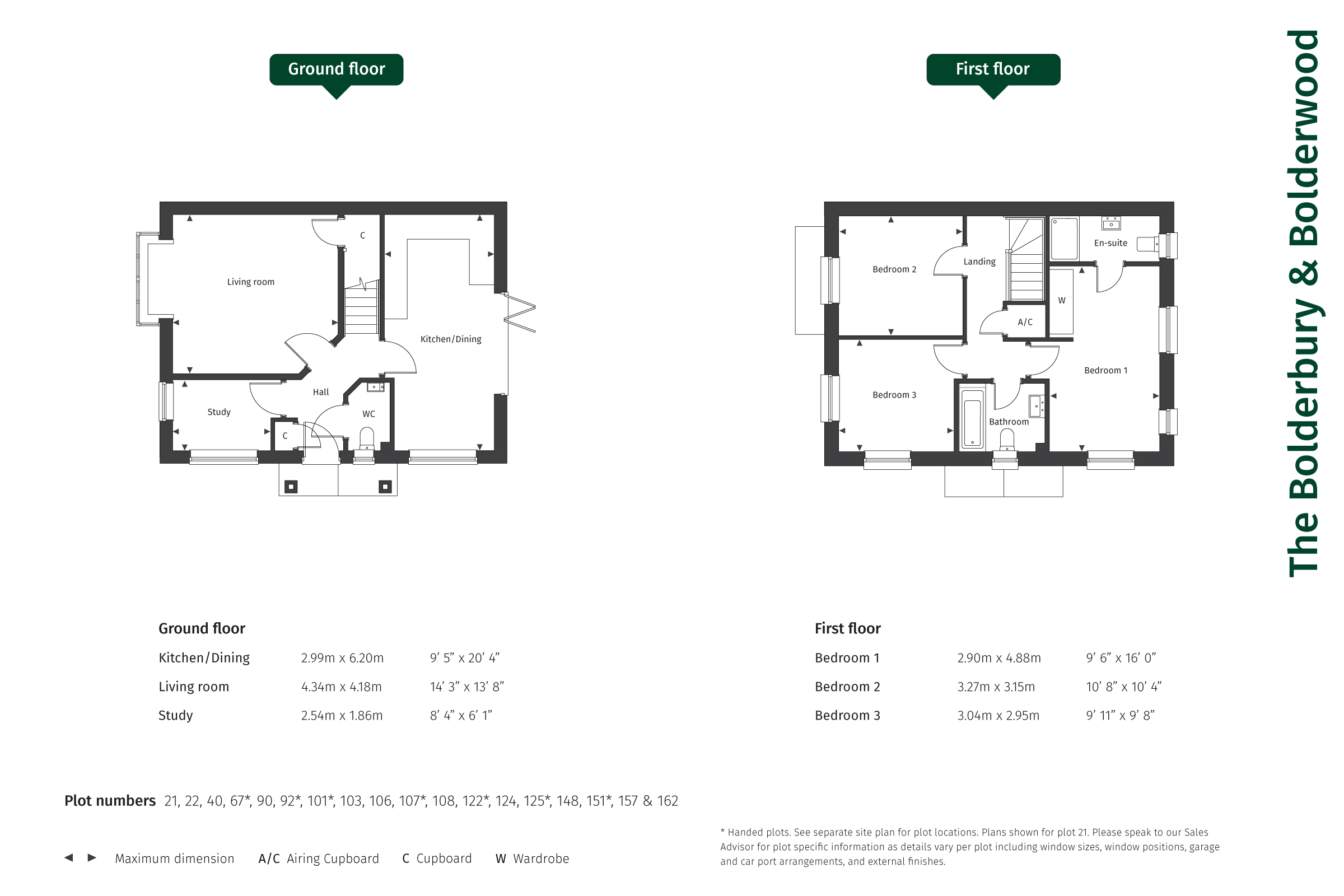 Plot 162, The Bolderwood, Brockhills Lane, New Milton floorplan