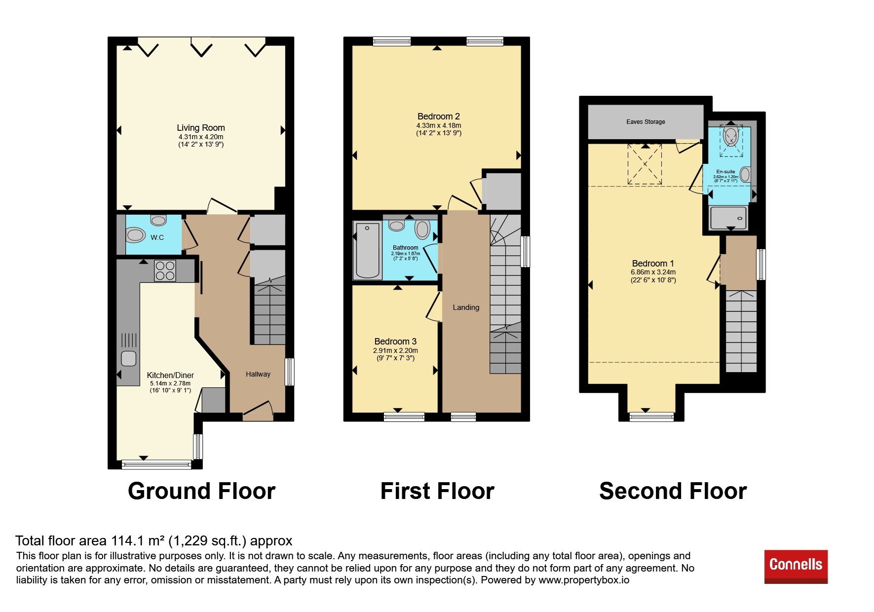 Plot 1a, Springfield Close, Redhill floorplan