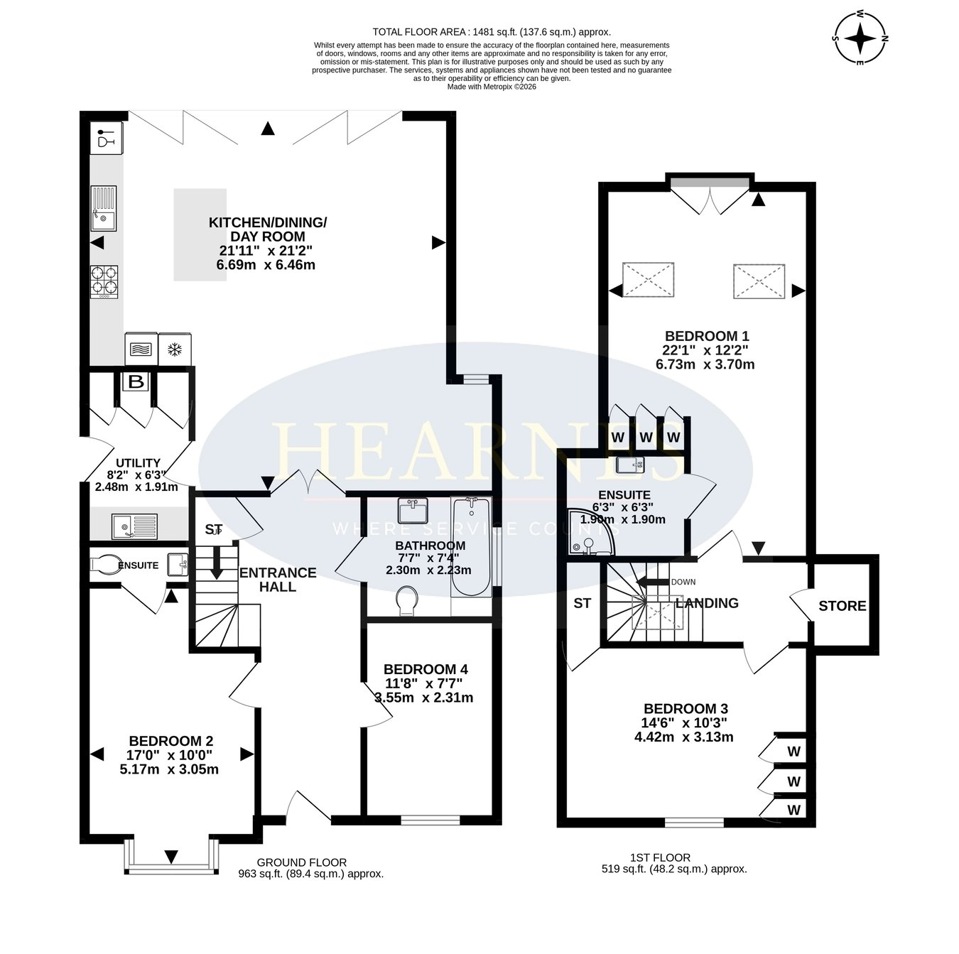 38a, Church Lane, Ferndown floorplan