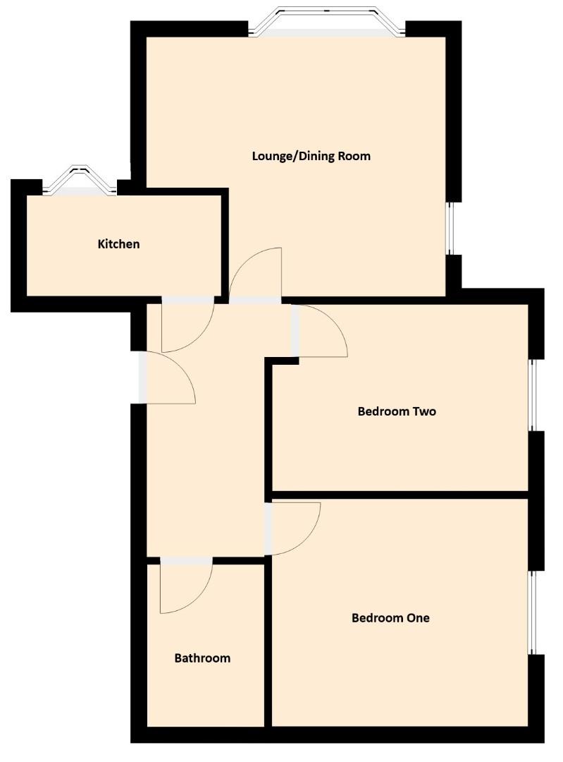 Flat 7, 19, Glendinning Avenue, Weymouth floorplan