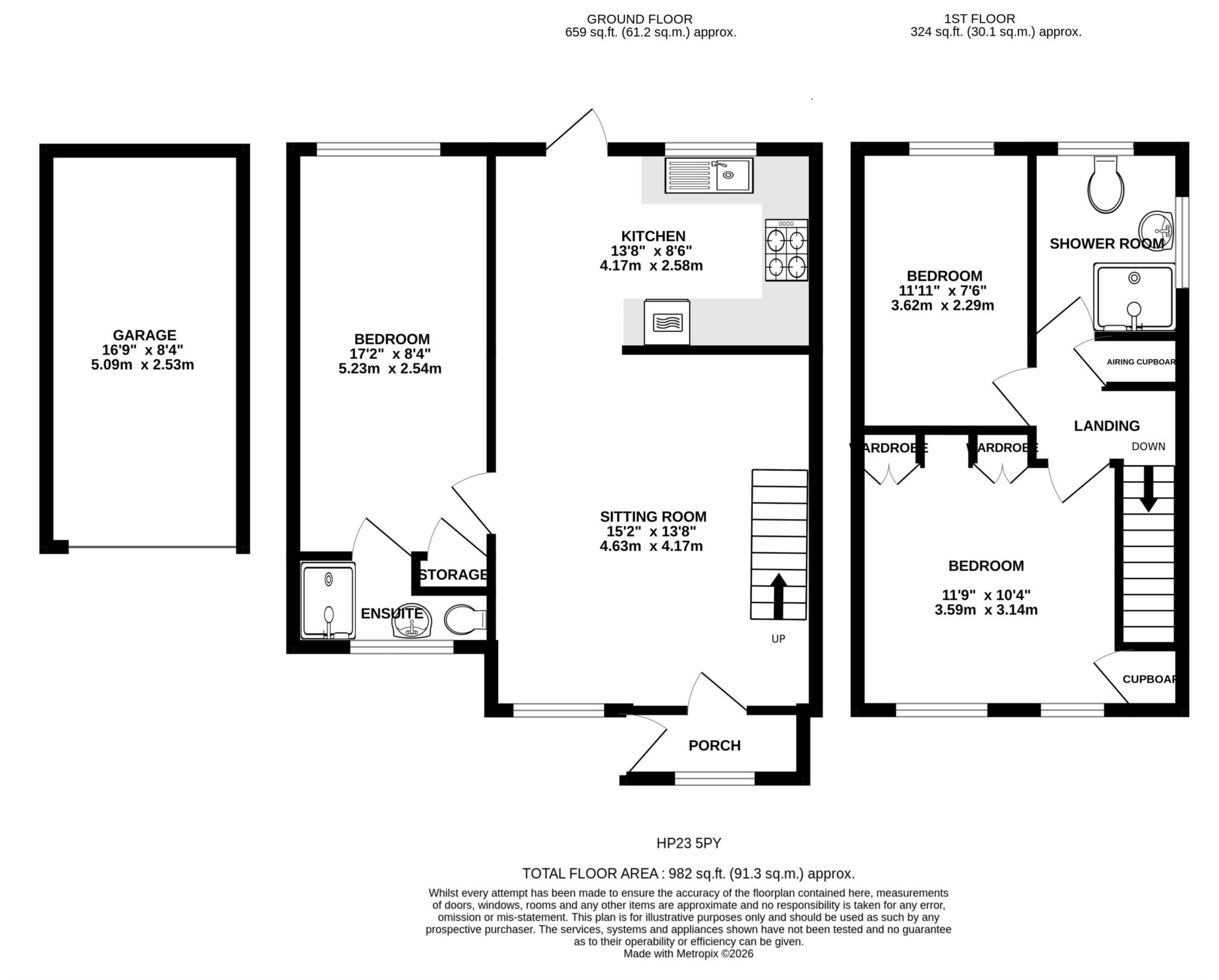 Grove Gardens, Tring floorplan