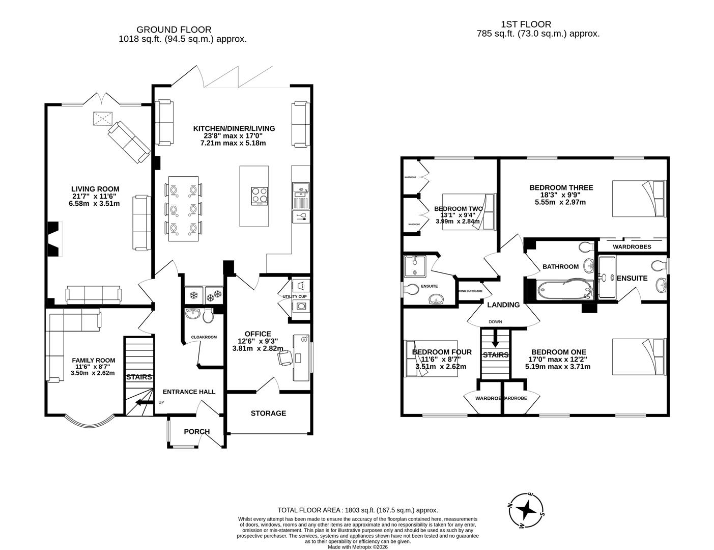 2, Three Sisters Road, Swindon floorplan