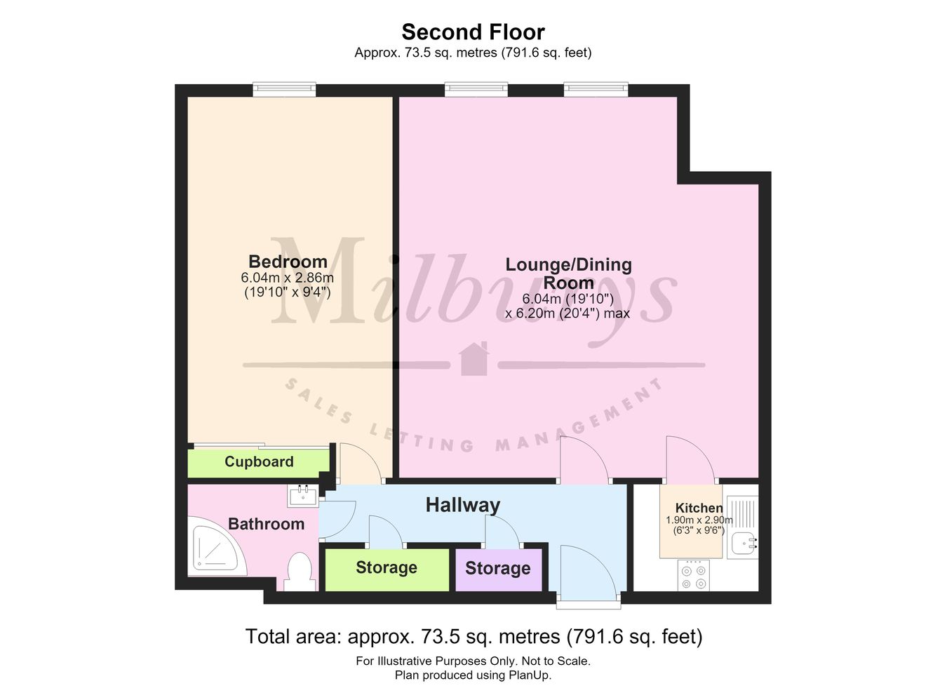 Grace Lodge, Rock Street, Thornbury floorplan