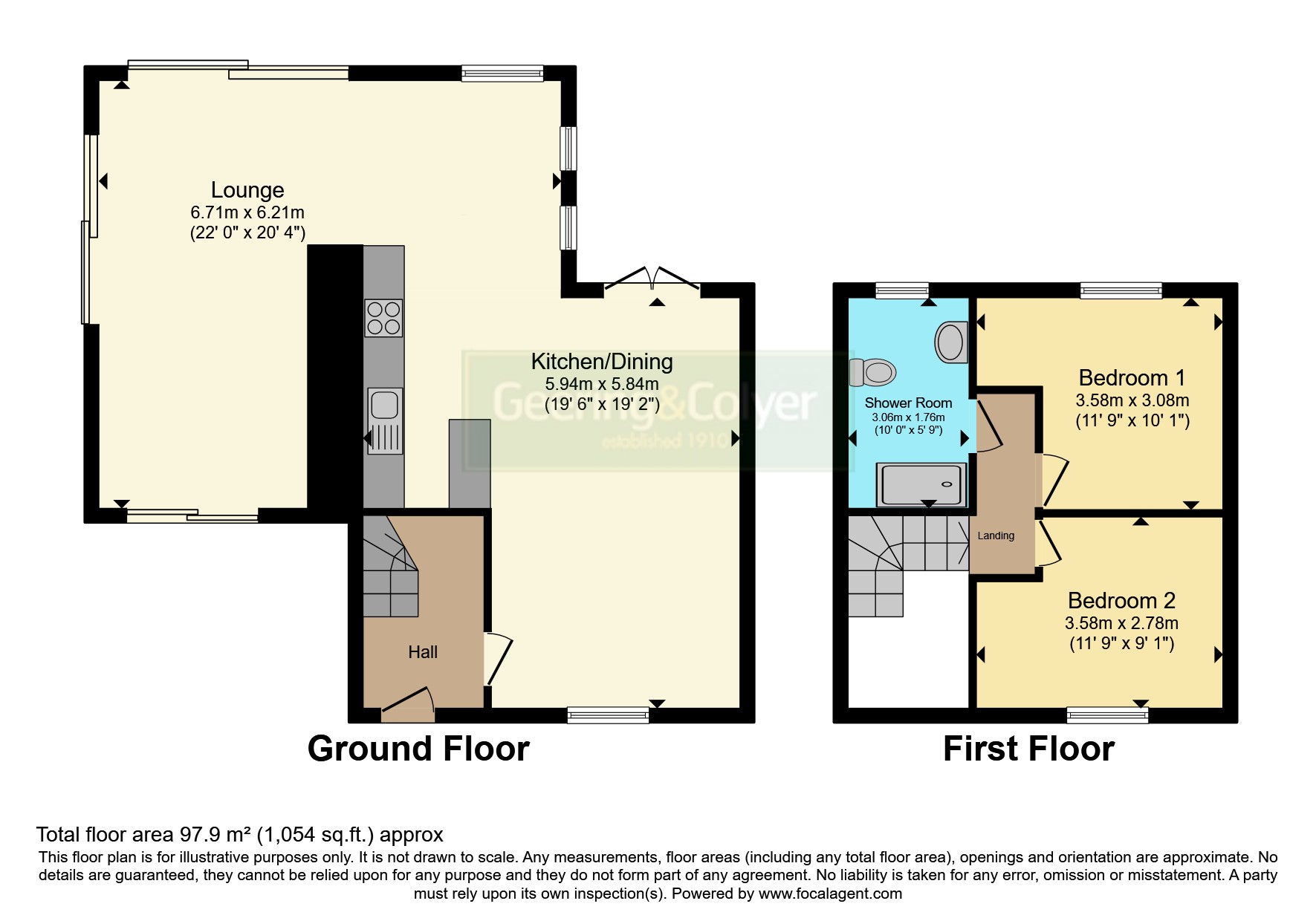 Watering House,, Dungeness Road, Romney Marsh floorplan