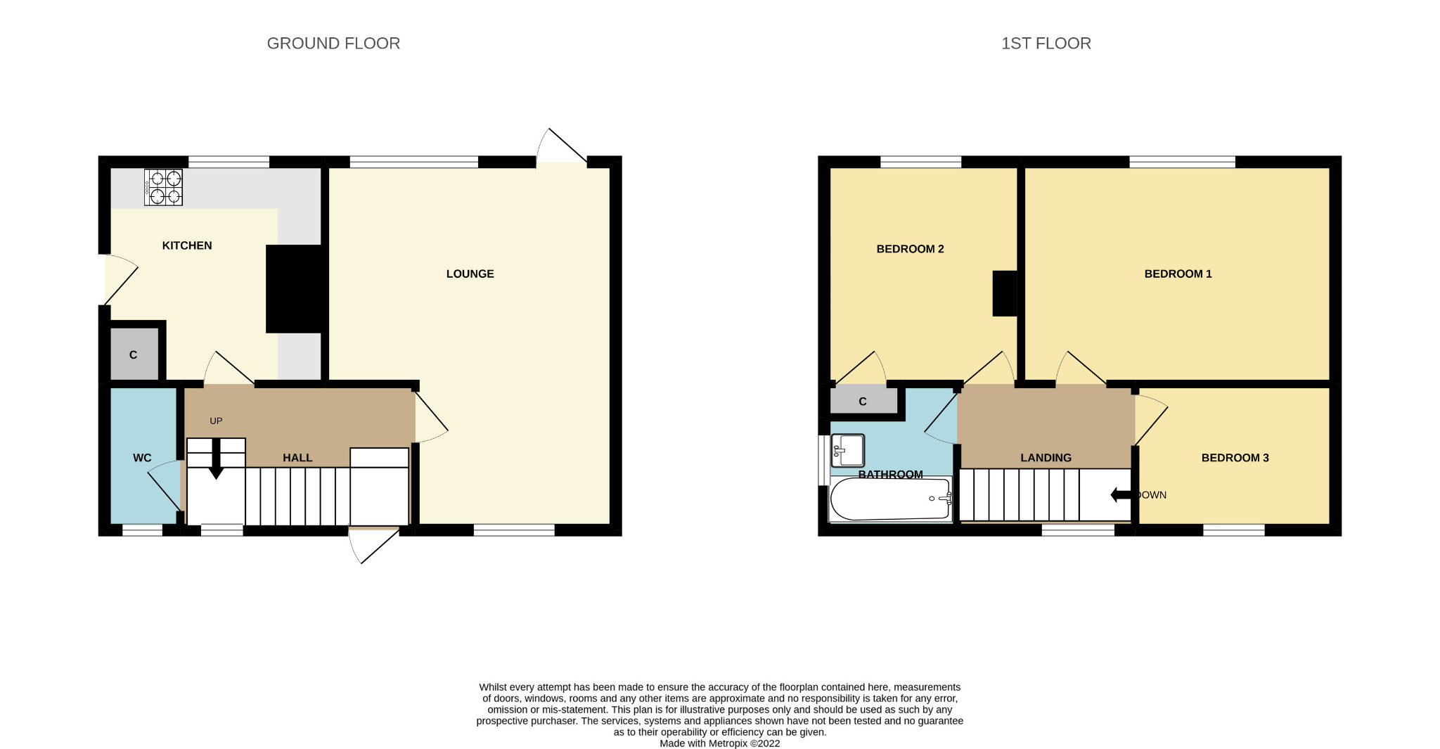 146, Oaklands Avenue, Derby floorplan