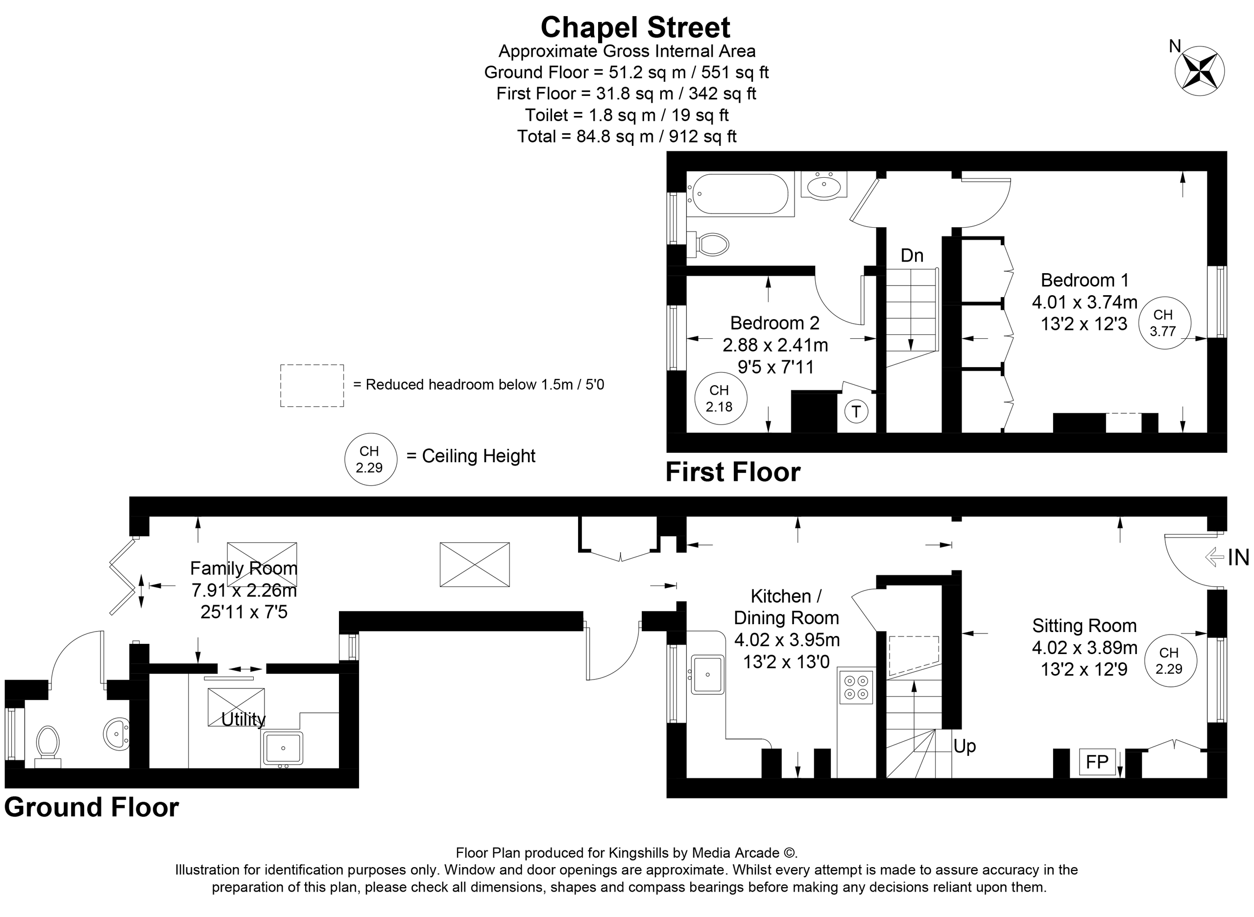 2 bed cottage for sale in Chapel Street, Marlow, Buckinghamshire SL7