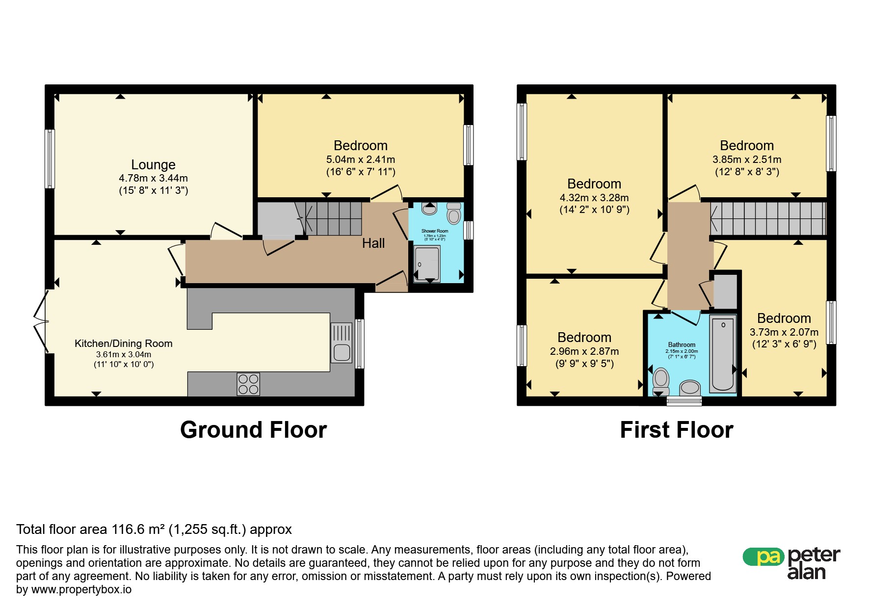 9, Hornbeam Close, Neath floorplan