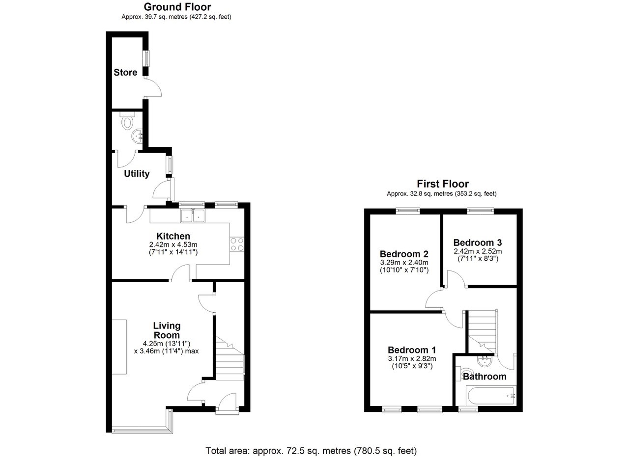 Montgomery Road, Wellington, Telford TF1, 3 bedroom terraced house for