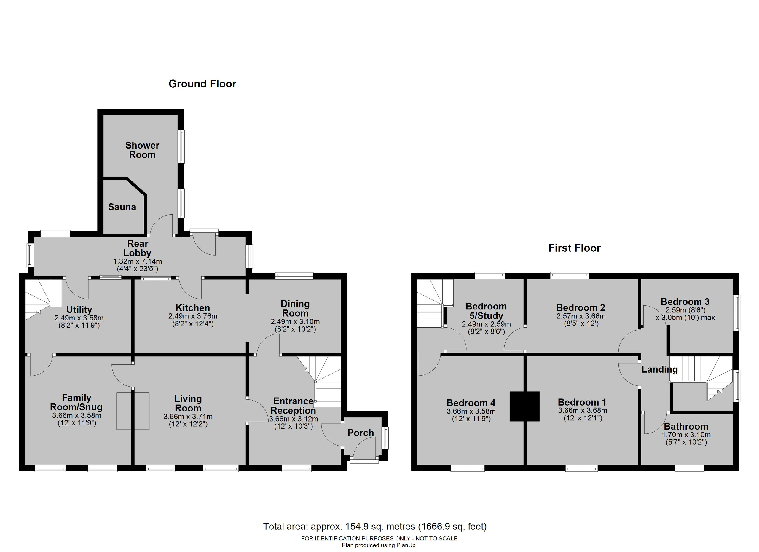 Orchard Cottage, Hereford floorplan