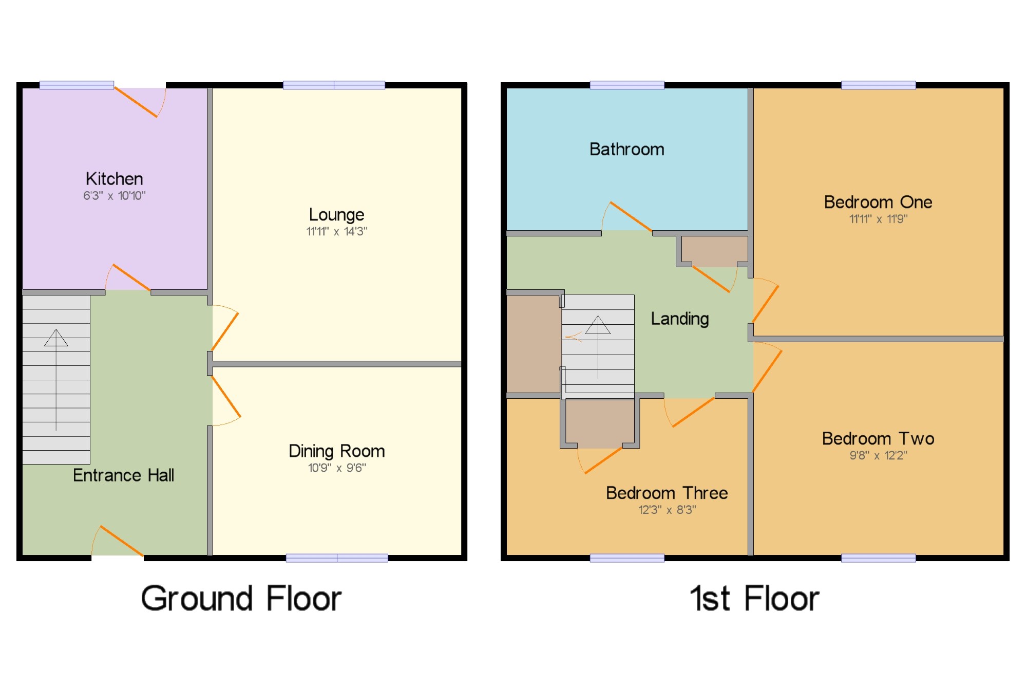 3 Bedrooms Terraced house for sale in Ellis Close, Barrow Upon Soar, Loughborough, Leicestershire LE12