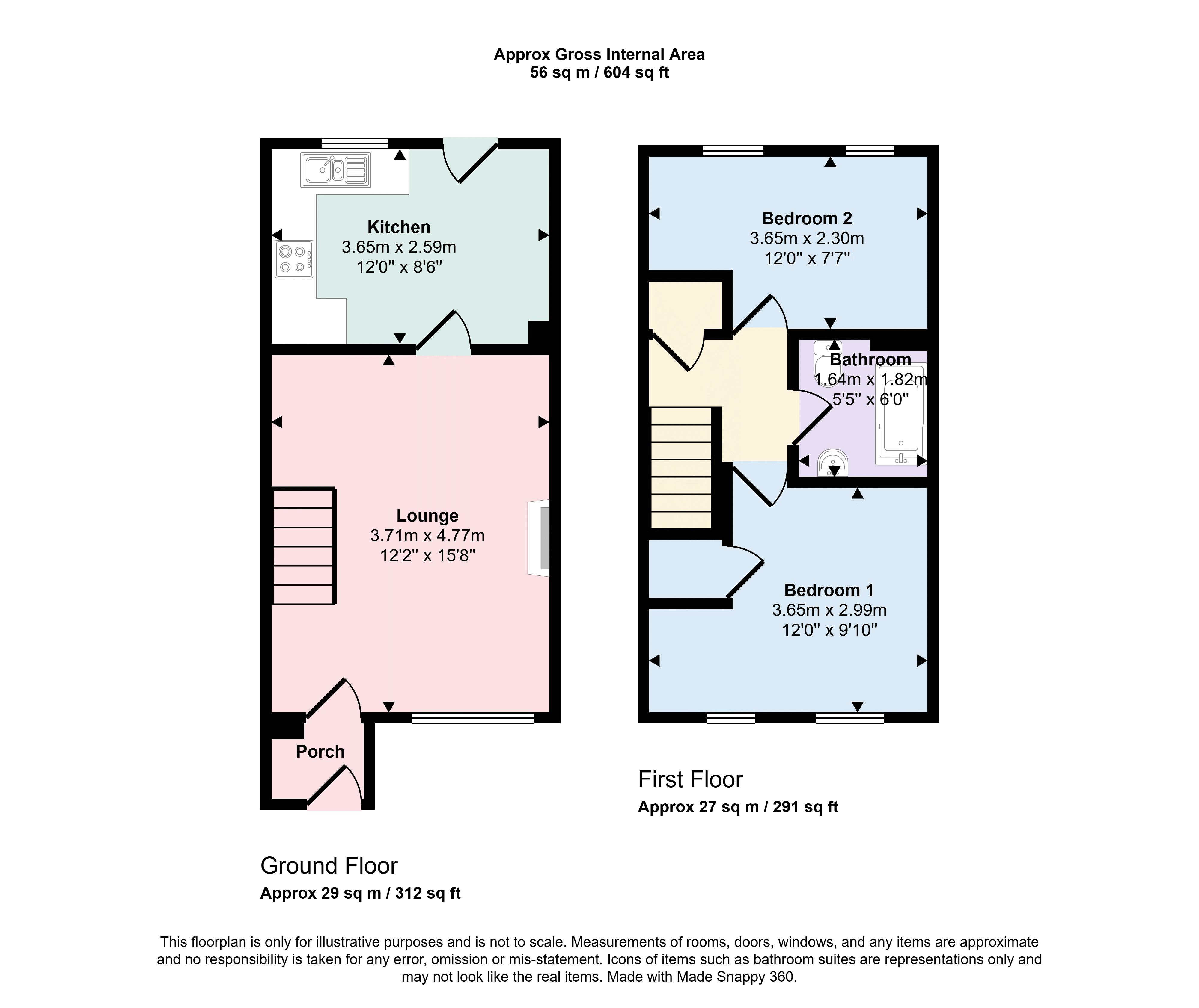 10, Mead Court, Trowbridge floorplan