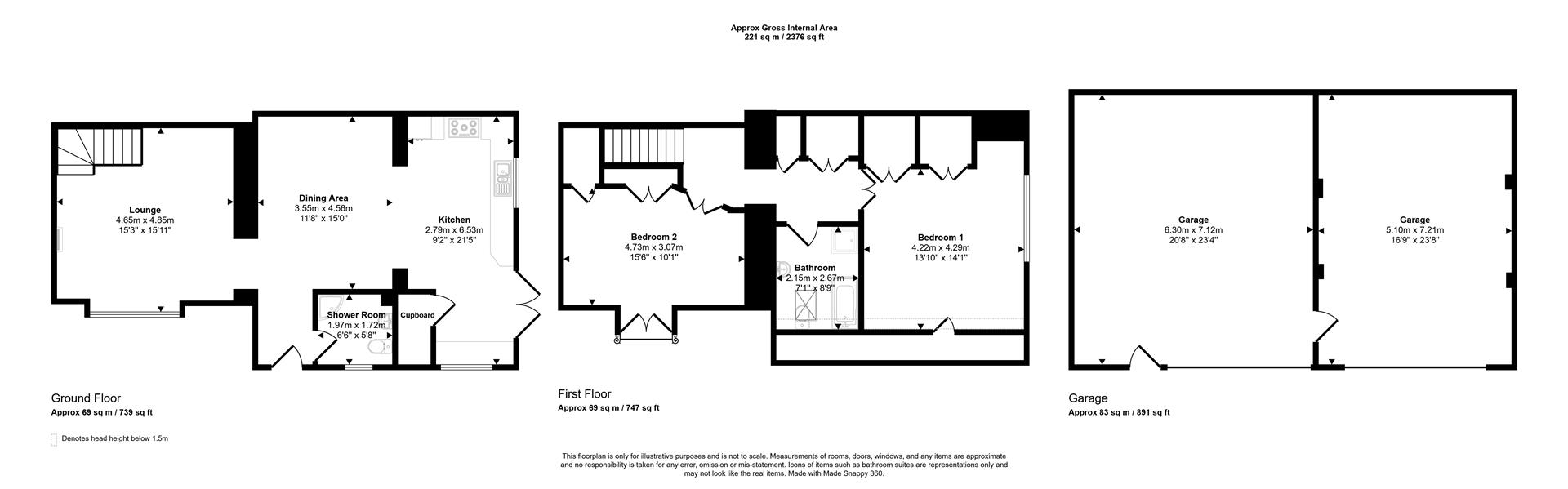 16B, Main Street, Airdrie floorplan