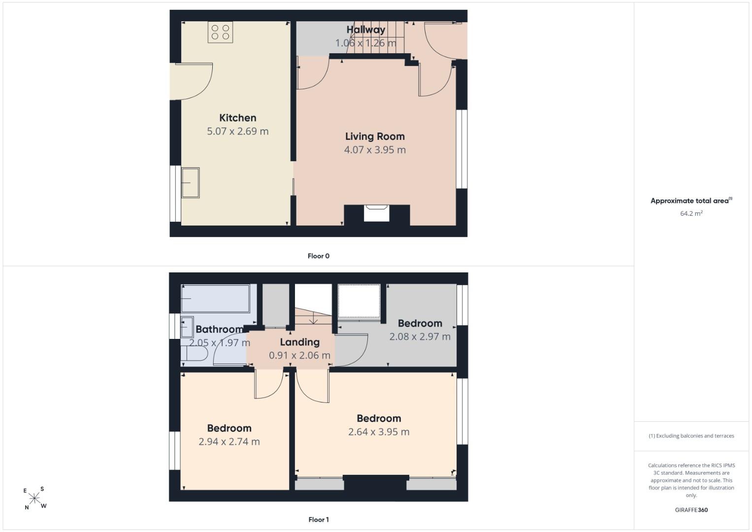 6, Ayrton Crescent, Bingley floorplan