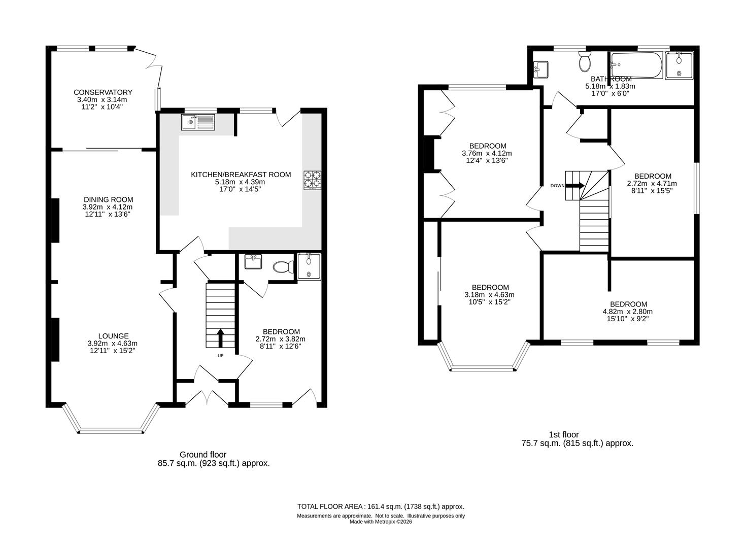 58, Stanley Park Road, Carshalton floorplan