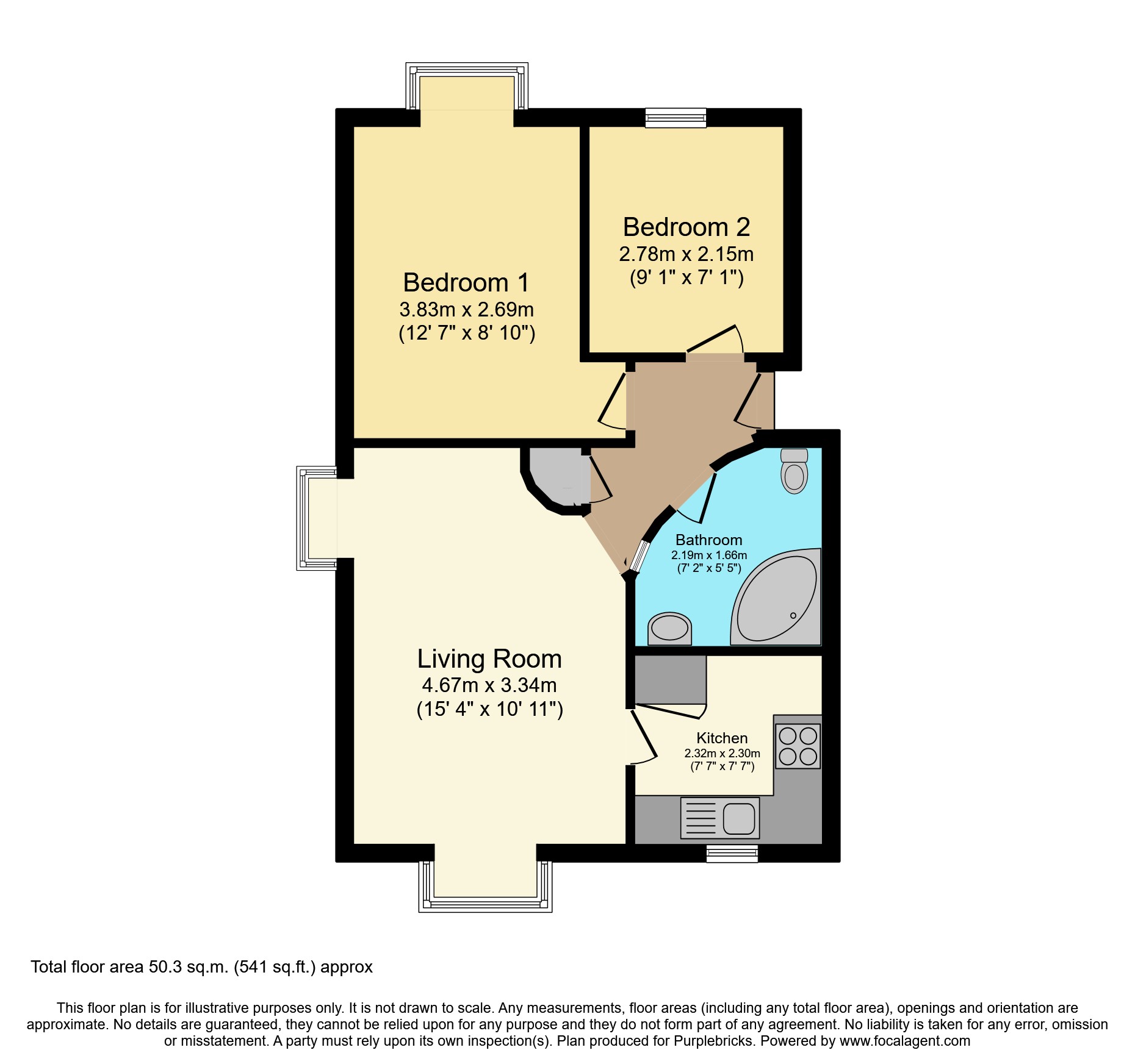 10, Harkness Close, Romford floorplan
