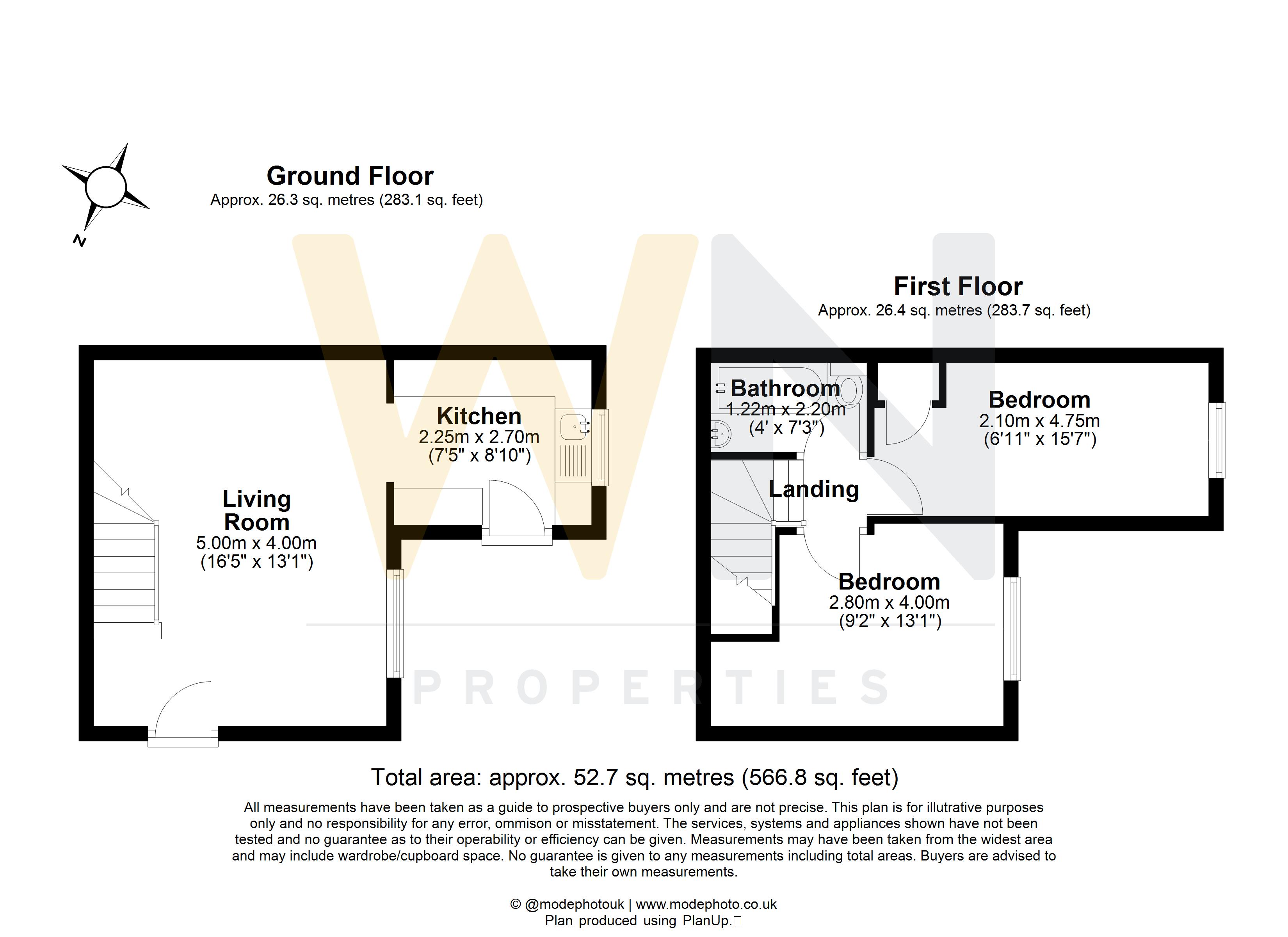 124, Ongar Road, Brentwood floorplan