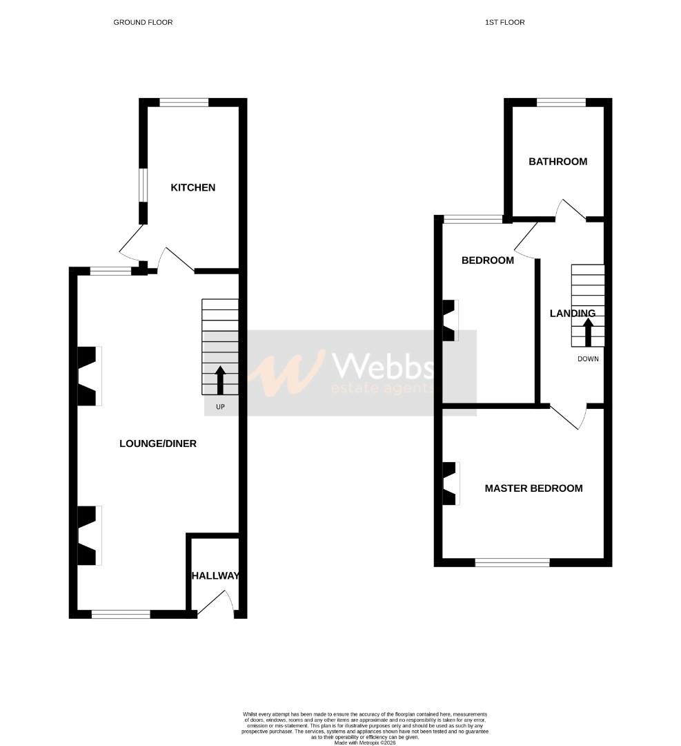 20, Uxbridge Street, Cannock floorplan