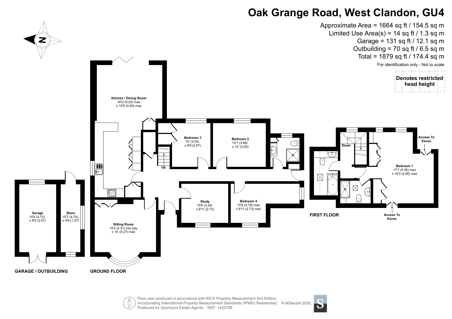 Holborn Lodge,, Oak Grange Road, Surrey floorplan