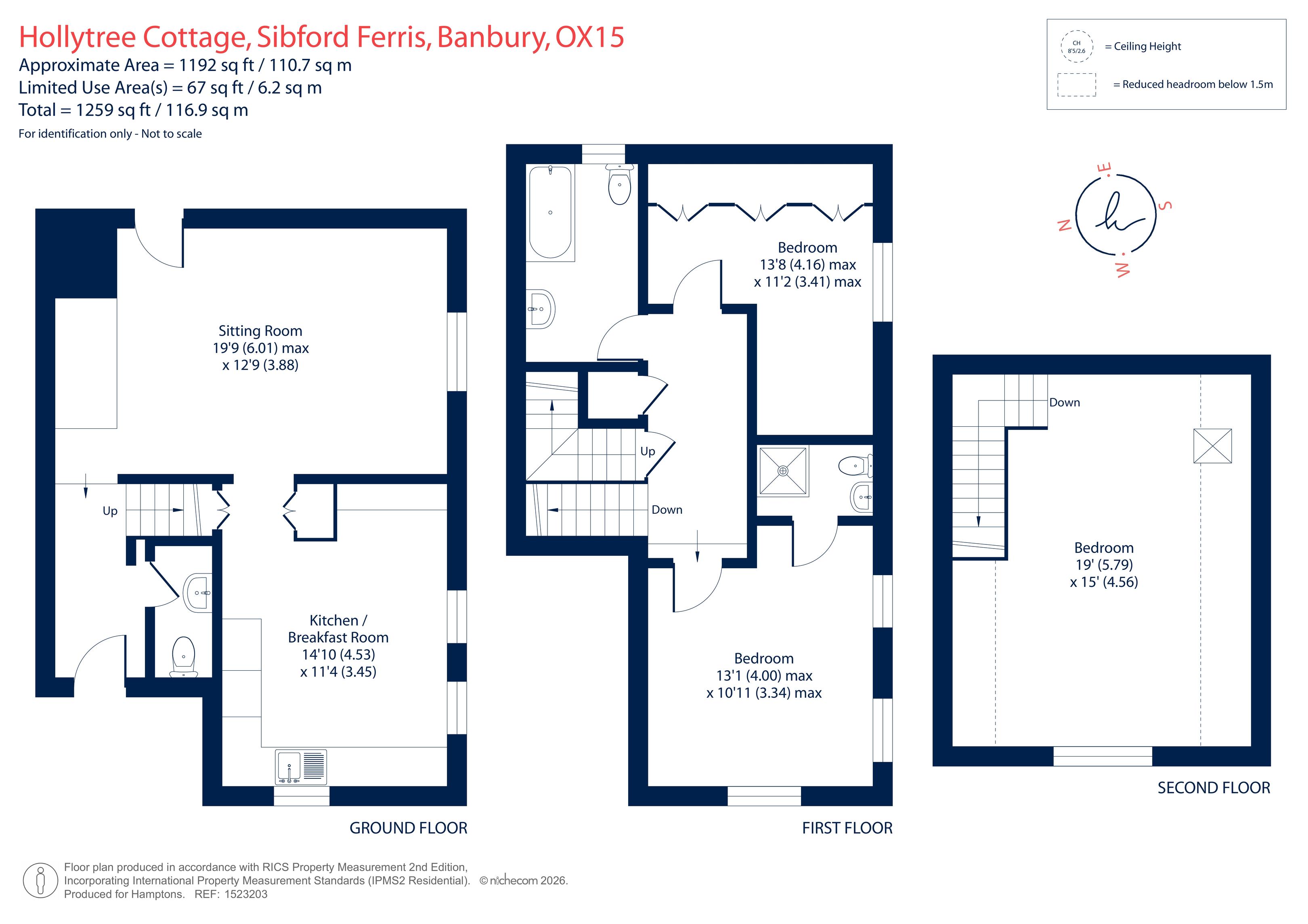 Hollytree Cottage, Sibford Ferris, Nr Banbury floorplan