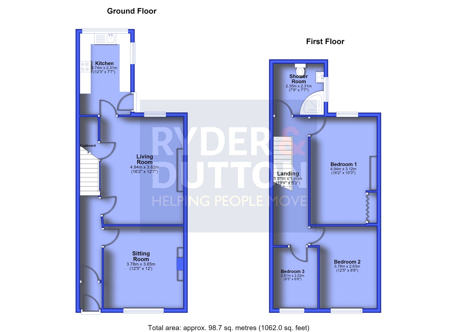 28, Charles Street, Rossendale floorplan
