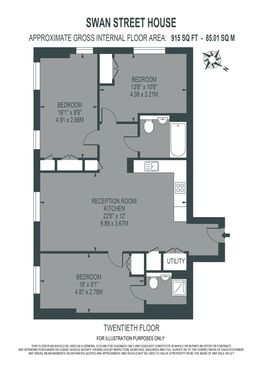Swan Street, Manchester floorplan