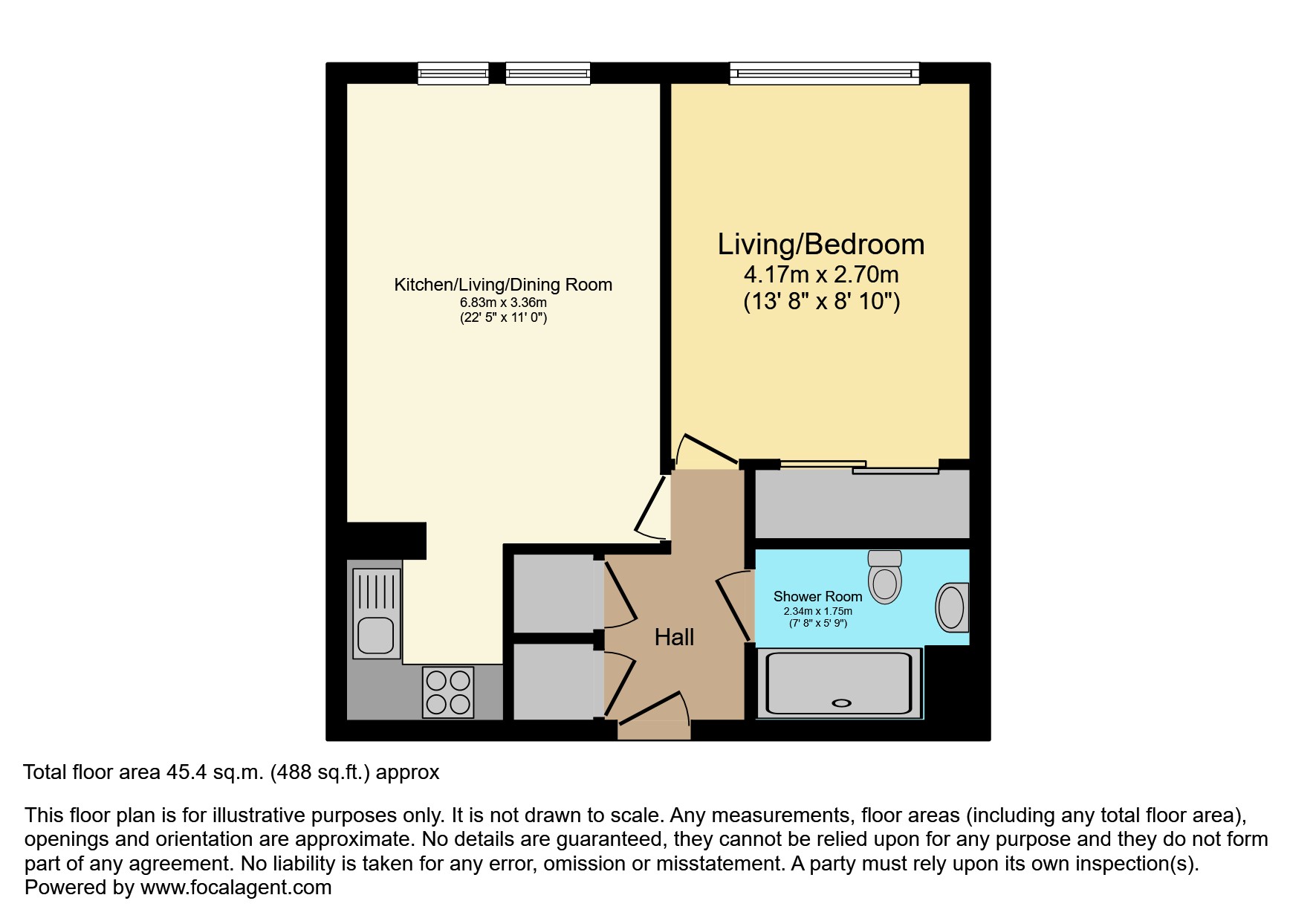 20, Holmoaks House, Beckenham floorplan