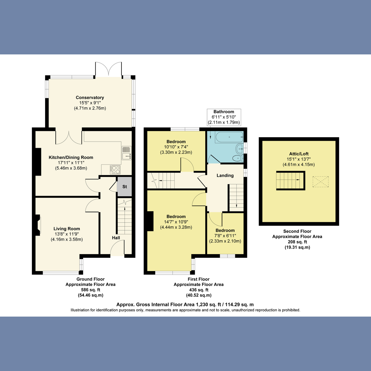 7, Westover Avenue, Leeds floorplan