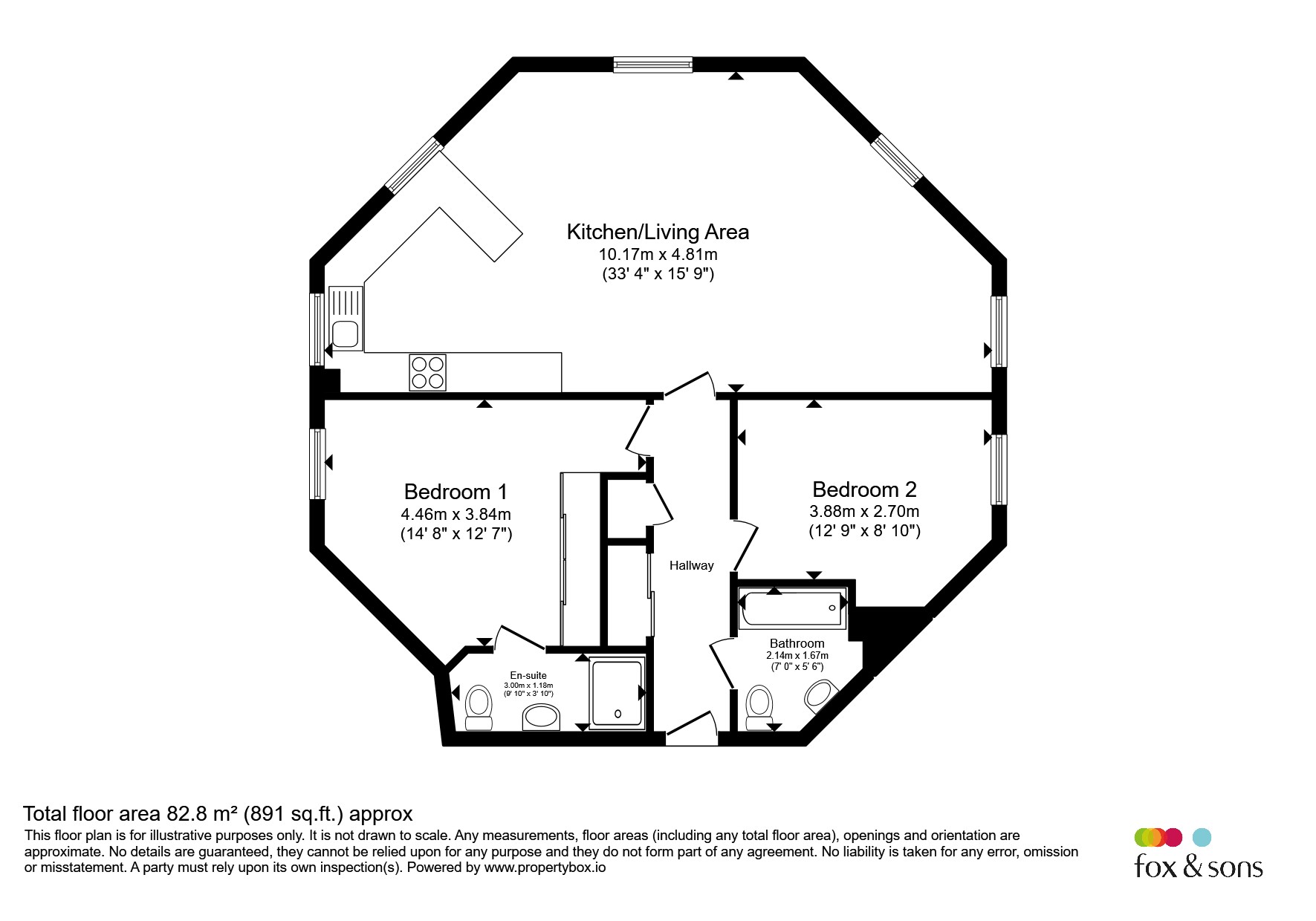 5, Shepherd Court, YEOVIL floorplan