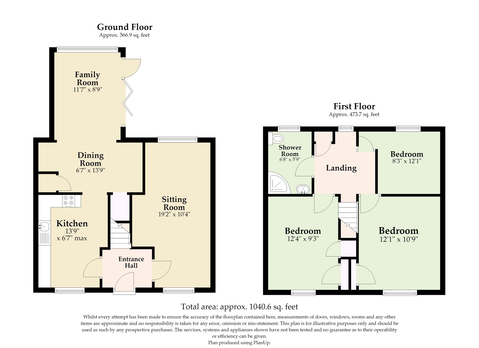 81 St. Mildreds Road, Norwich floorplan