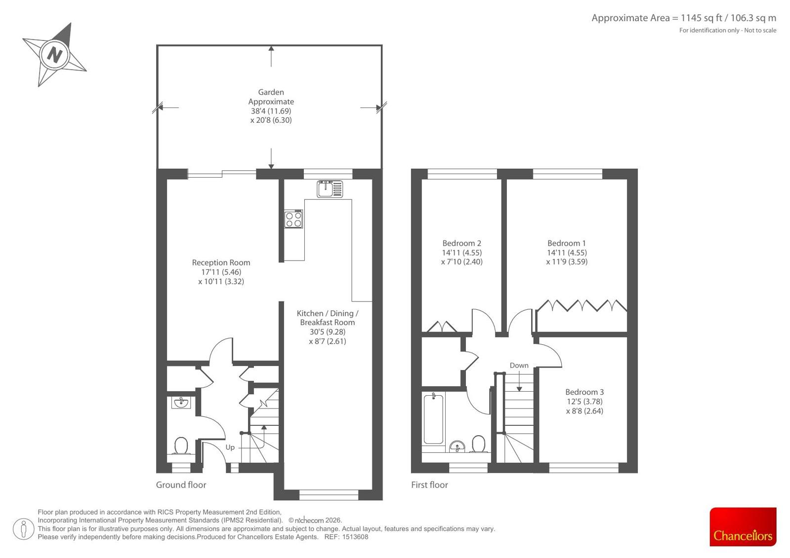 14, The Spinney, Chesham floorplan
