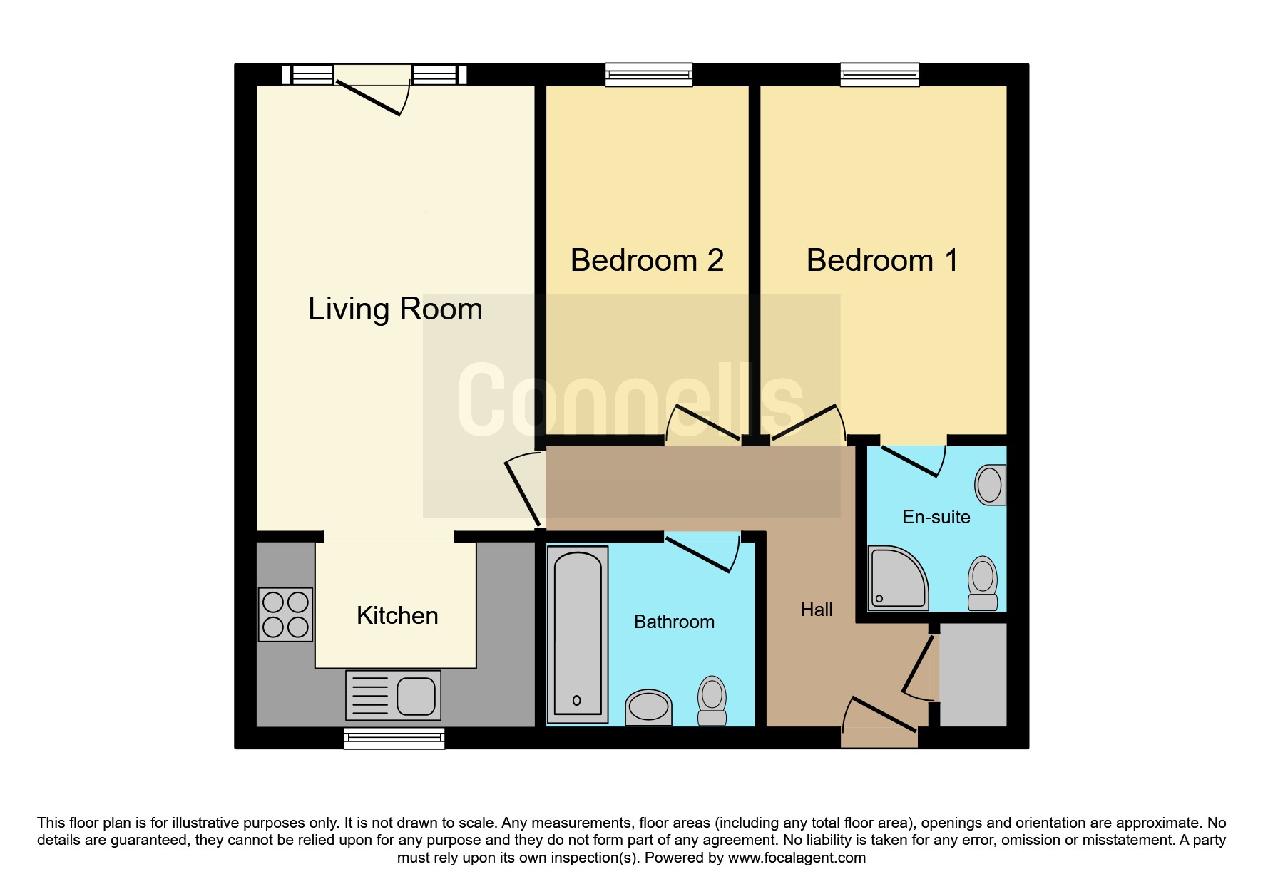 Flat 10, Abbey Court, 92, Bramford Road, Ipswich floorplan